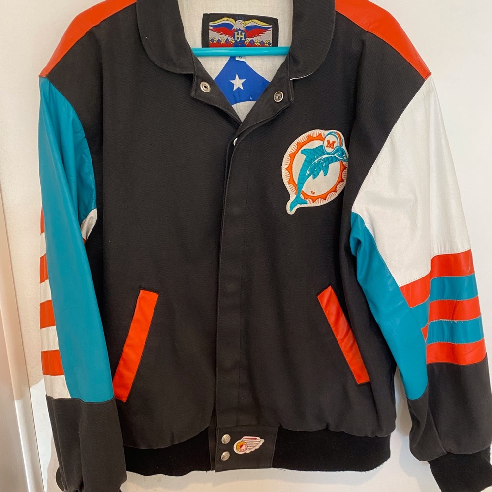 Official NFL Miami Dolphins Mens S jacket